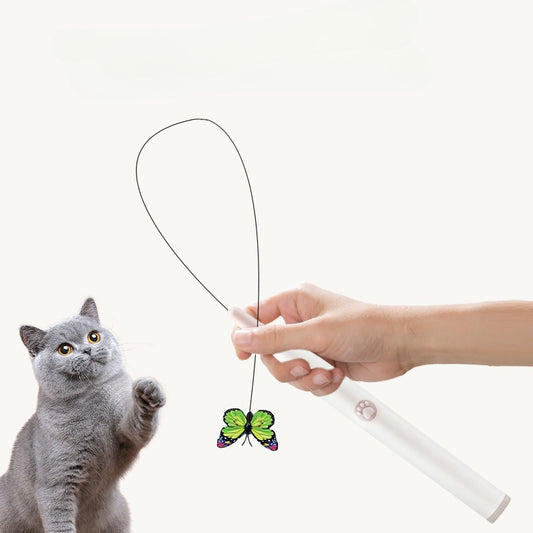 Suction cup electric cat teaser