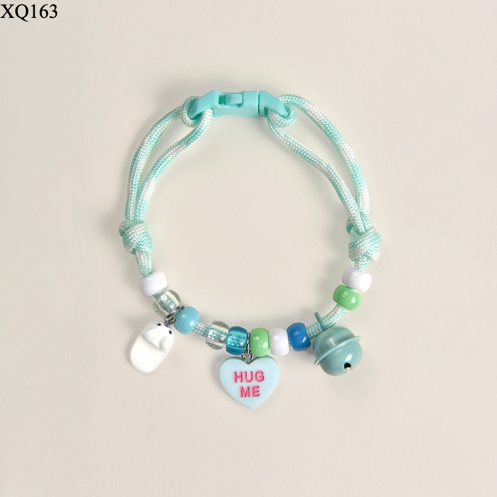 Pet beaded necklace