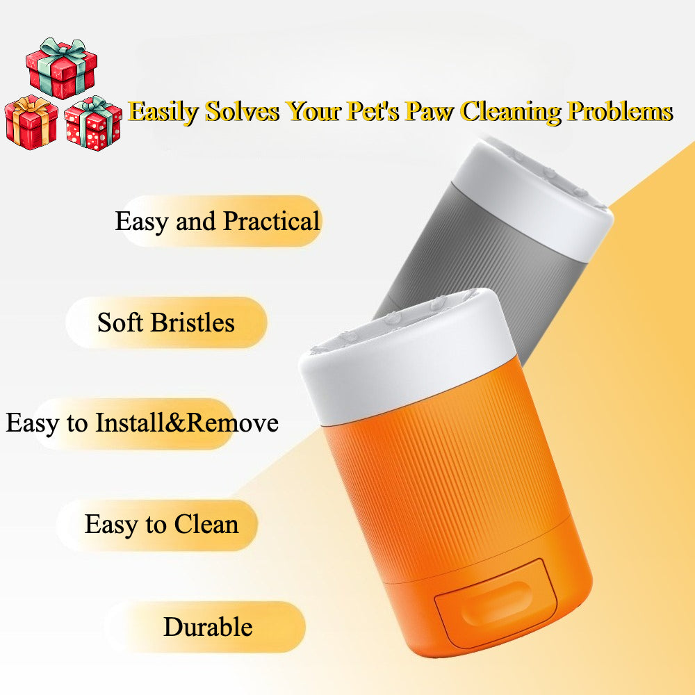 Pet foot wash cup