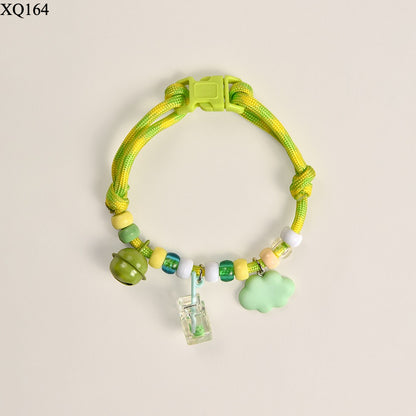 Pet beaded necklace