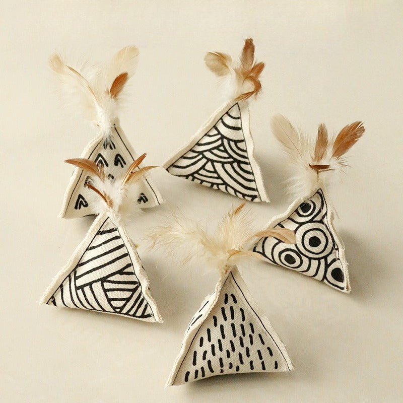 Pet Hi Toy Geometric Triangle Bag