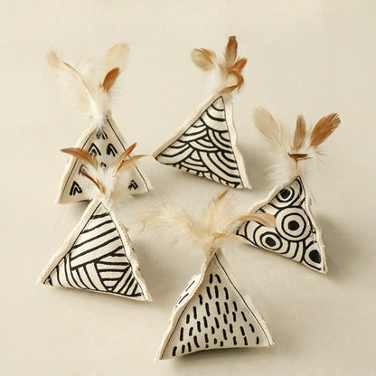 Pet Hi Toy Geometric Triangle Bag