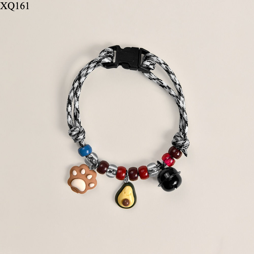 Pet beaded necklace