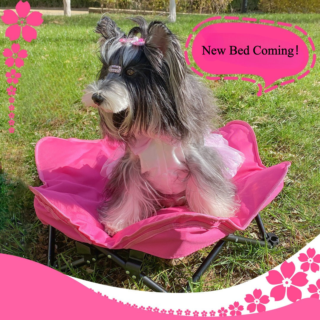 Portable pet bed