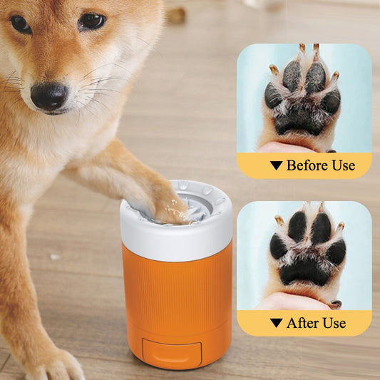 Pet foot wash cup