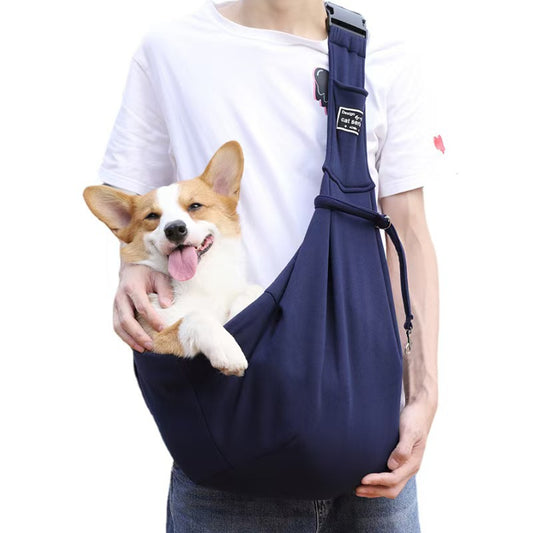 Adjustable shoulder straps go out portable bag large capacity breathable pet bag