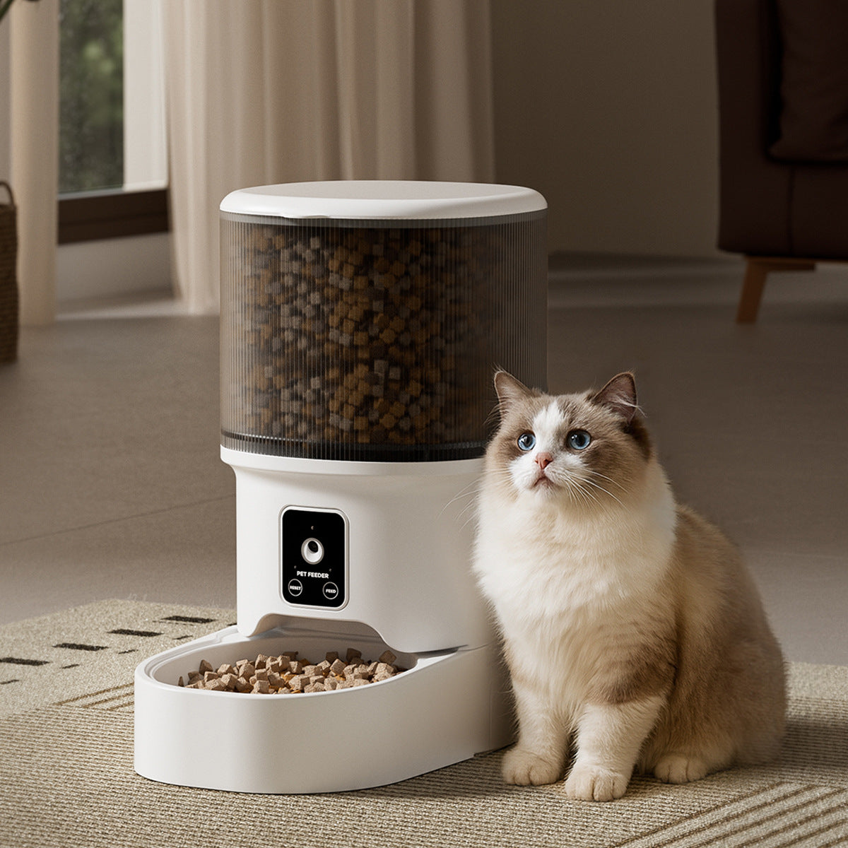Smart Pet Automatic Feeder Video Available