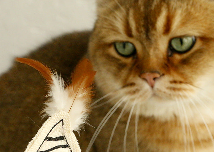 Pet Hi Toy Geometric Triangle Bag