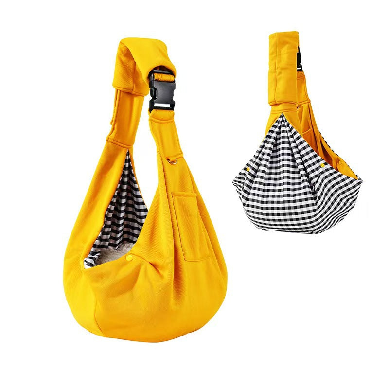 Adjustable shoulder straps go out portable bag large capacity breathable pet bag