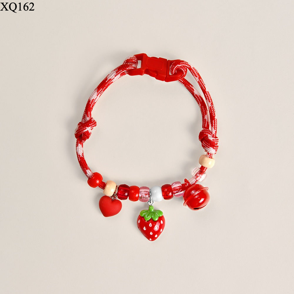 Pet beaded necklace